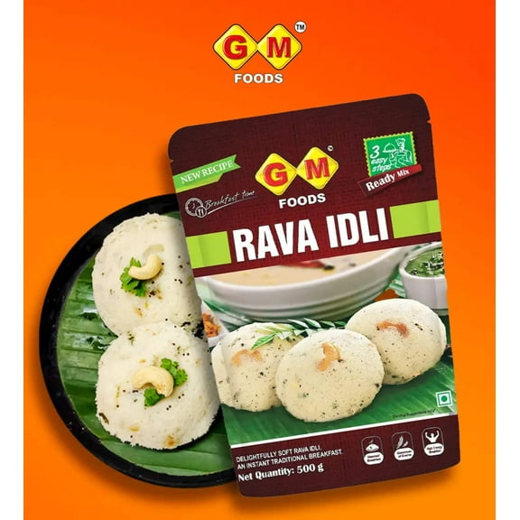 GM Foods Rava Idli 500 Gram