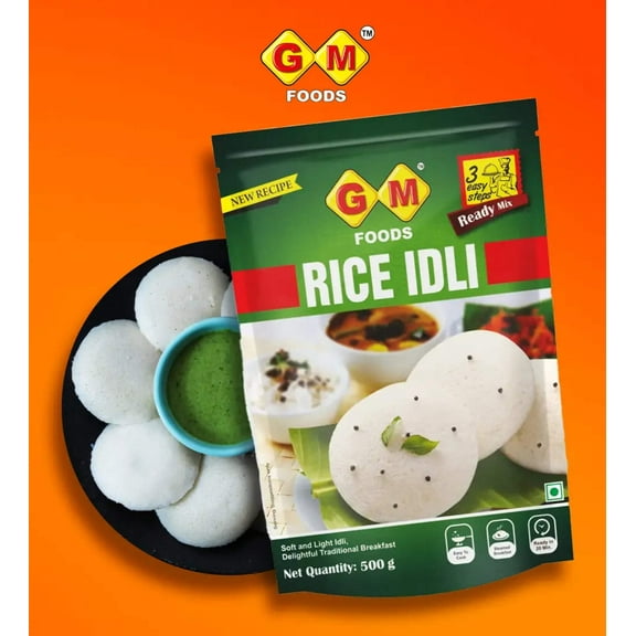 GM Foods Rice Idli 500 Gram
