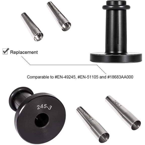 GM Fuel Injector Seal Tool Kit for EN-49245 EN-51105, 6-Piece Set for Bosch Delphi Hitachi Injectors
