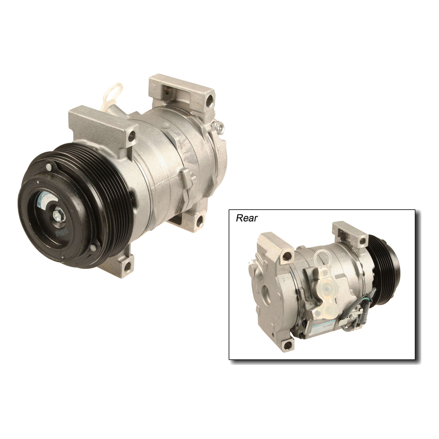 Brand New AC Compressor Kit For 2007-2009 GMC Yukon & Yukon XL (Fits 6.0L Gas, Not Hybrid)