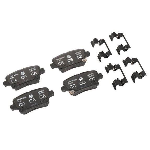 GM Genuine Parts Rear Brake Pad Set