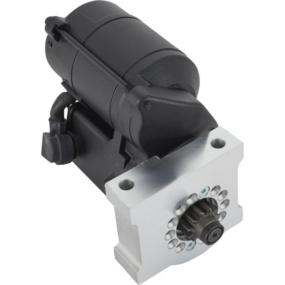 GM LS V8 Mini Starter, 1.9 HP, All Black