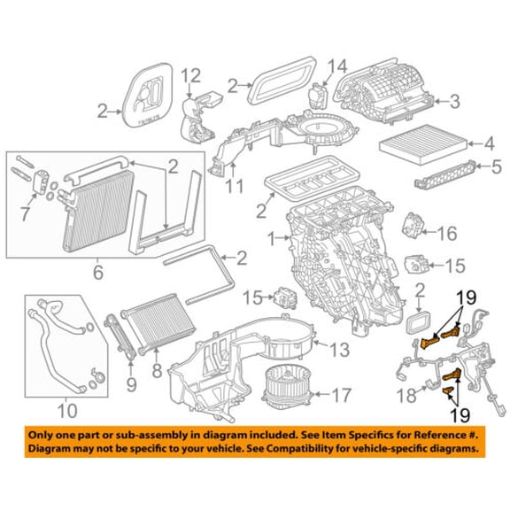 GM OEM HVAC-Temperature Sensor 22932729