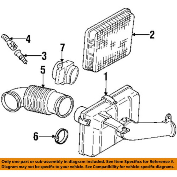GM OEM-Mass Air Flow Sensor 19112534
