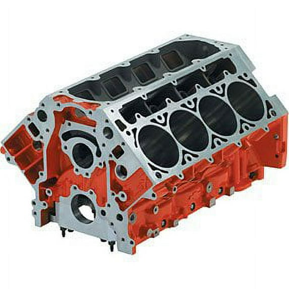 GM Performance Parts 19260095 Finished Cast Iron Block for LSX Engine, 4.065"