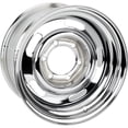 thumbnail image 1 of GM Rally Truck Wheel, 6 on 5.5 Inch Bolt Pattern, 15x8, Chrome, 1 of 9