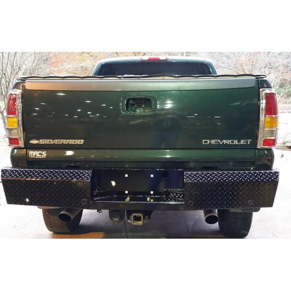 GM Rear Bumper (03-07 2500/3500) FX1003 Fits select: 2003-2007 CHEVROLET SILVERADO, 2005-2007 GMC SIERRA