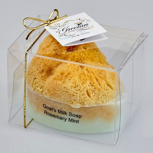 GM Soap w/Sponge - Rosemary Mint