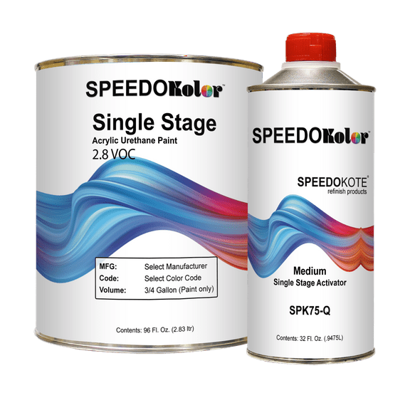 GM USA WA7475 Bright Red Single Stage Acrylic Urethane (Gallon Kit)