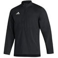 thumbnail image 1 of GM1848 Adidas Sideline 21 Long Sleeve 1/4 Zip Black/White 4XL, 1 of 3