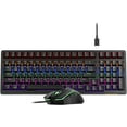 GM202 Mechanical Gaming Keyboard and Mouse,Wired Ergonomic Computer