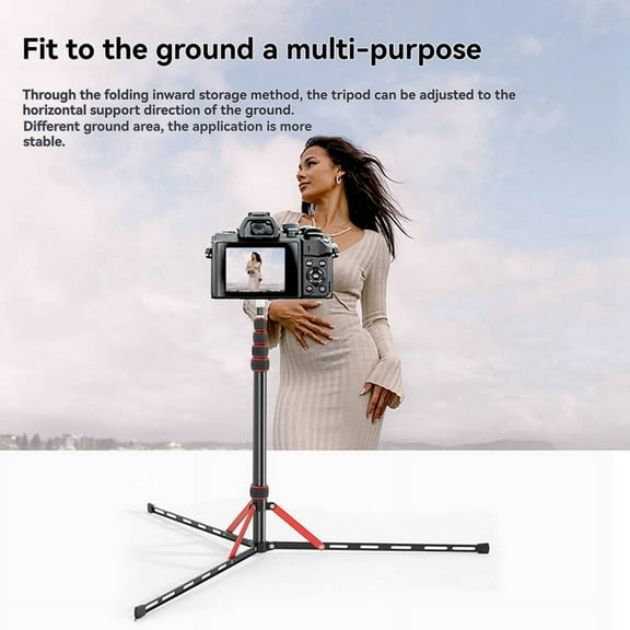 GM220 Upgraded Light Stand Thicker Tube Camera Tripod for LED Video Light Studio Softbox Flash Umbrellas Reflector