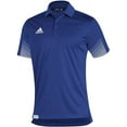thumbnail image 1 of GM2612 Adidas Men's Sideline 21 Primeblue Polo Shirt Team Royal Blue/White 2XL, 1 of 2