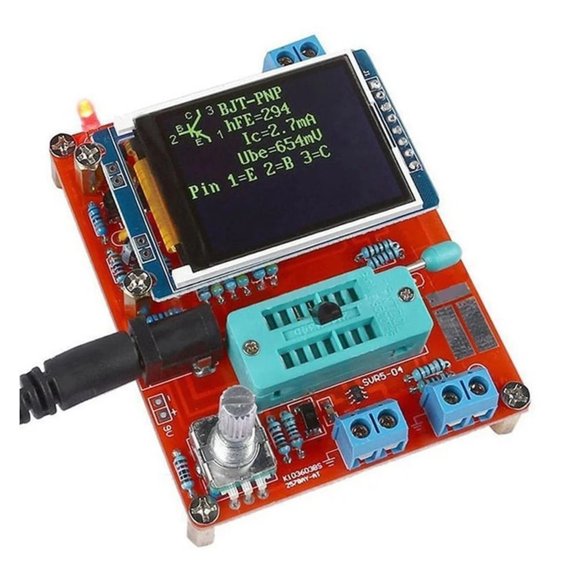 GM328 Transistor Tester ESR Meter, Automatic Resistance Component Detector