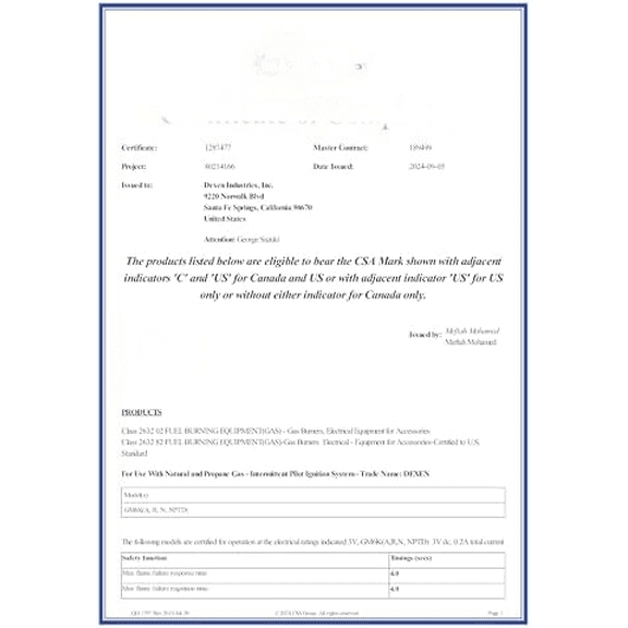 GM6KNPTD OEM CSA Certified Control Module Dual AC/DC Voltage White | Replaces Older Models GM6K (Yellow ) and GM6KA (White )$$Plumbing & HVAC