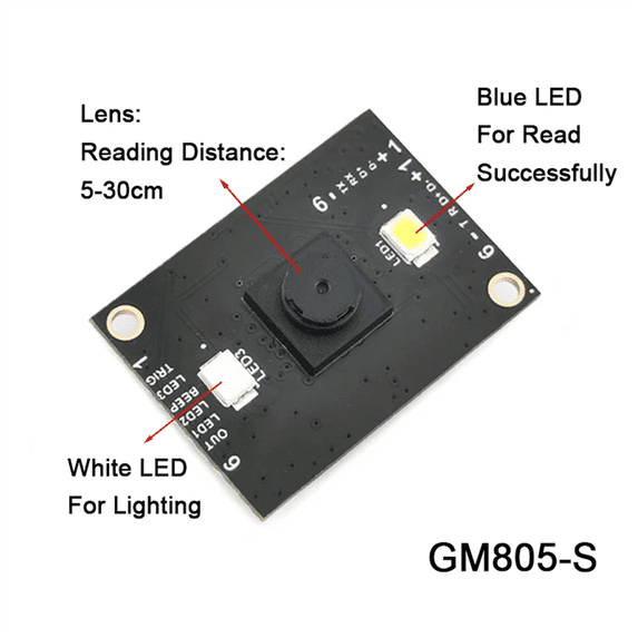 GM805-S Barcode Scanning Module, Short-Range Scanning and Reading ...