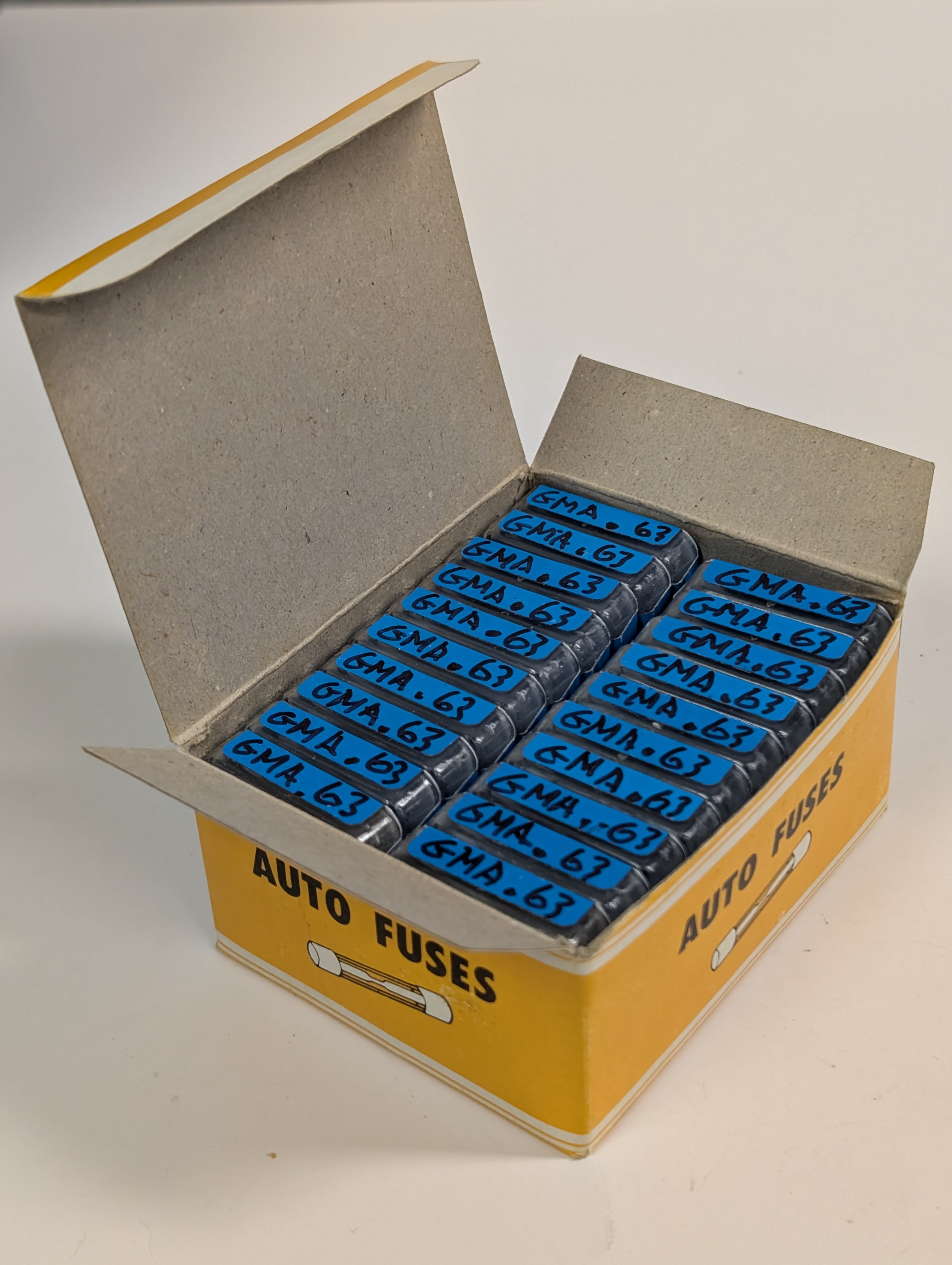 GMA 0.63 Amp Fast Acting Fuses (100 PCS)