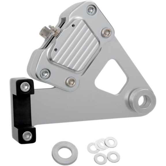 GMA Classic Clear Anodized 2-Piston Caliper for FLHT/FLHR