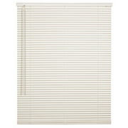 GMA Group 1 Inch Cordless Aluminum Mini Blinds Shades for Window | Privacy Shade Child Safe Window Cover Modern Blinds - Bone, 18” W x 36” L