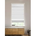 thumbnail image 1 of GMA Group Classic Cordless Blackout Roman Shades for Windows - Window Blinds with Blackout Shades Room Darkening Blinds - 31 Inch Width x 64 Inch Length in White, 1 of 6