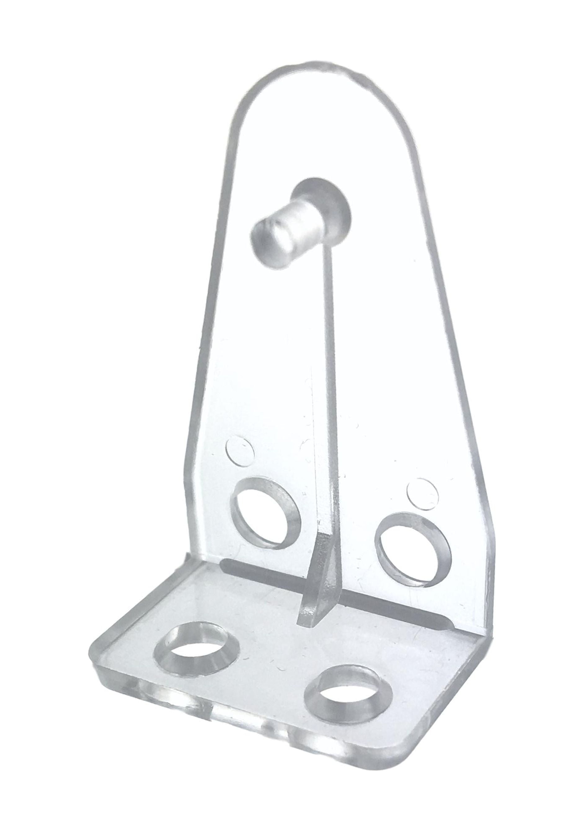 Hold Down Bracket for 1 inch Mini Blinds or Cellular Shades Clear