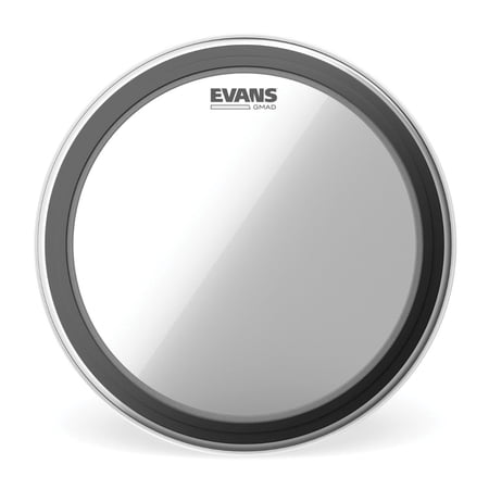 GMAD Clear Bass Drum Head 18"