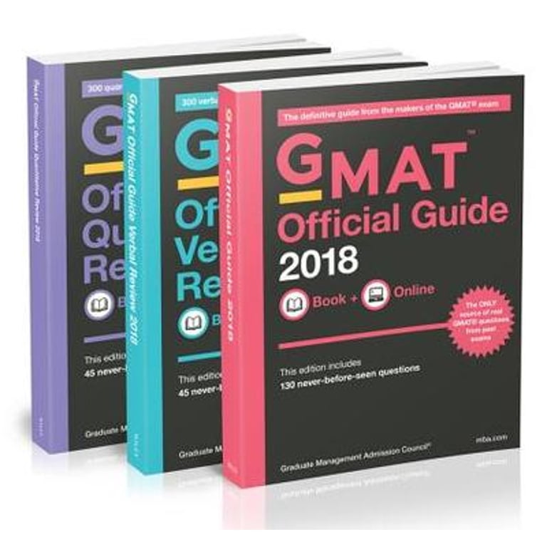 Pre-Owned GMAT Official Guide 2018 Bundle (Paperback