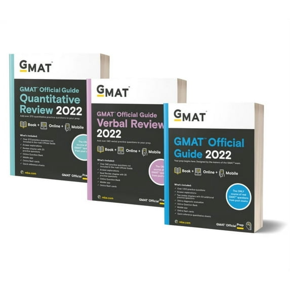 GMAT Official Guide 2022 Bundle: Books + Online Question Bank (Paperback)