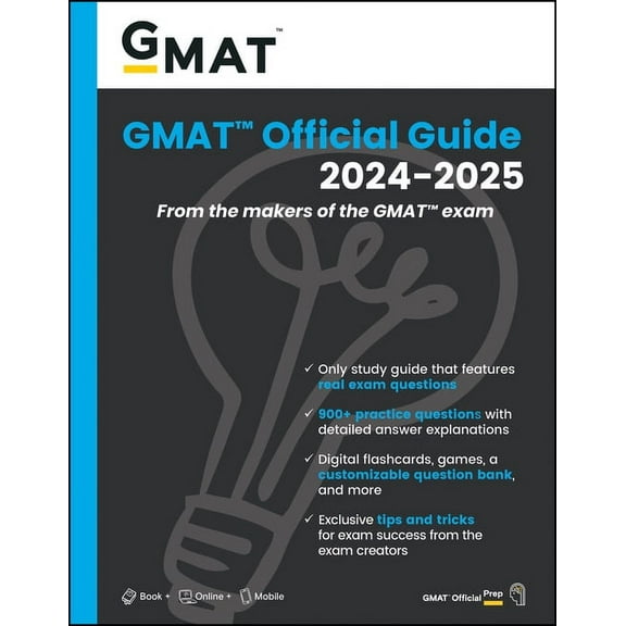 Pre-Owned GMAT Official Guide 2024-2025: Book + Online Question Bank, (Paperback)