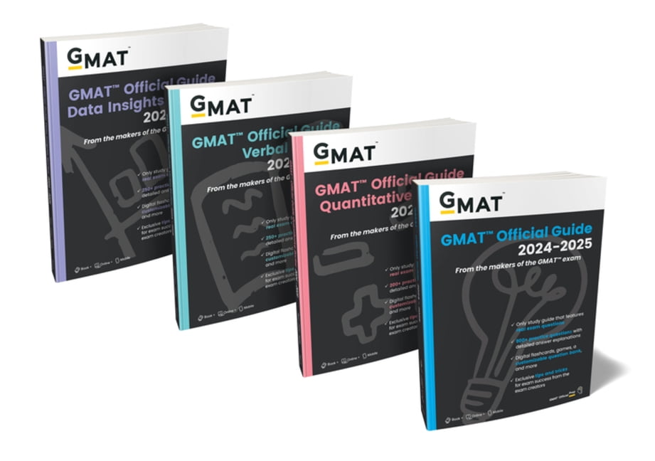 GMAT Official Guide 2024-2025 Bundle: Books + Online