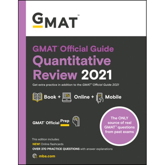 Pre-Owned GMAT Official Guide Quantitative Review 2021 (Paperback) 1119687845 9781119687849
