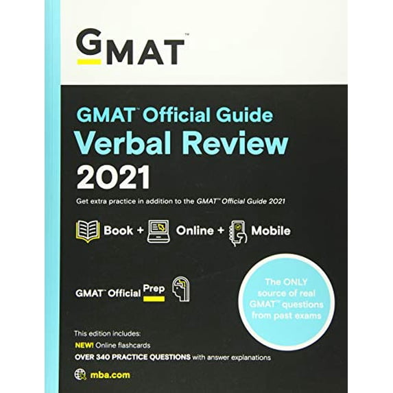 Pre-Owned GMAT Official Guide Verbal Review 2021 (Paperback) 1119687888 9781119687887