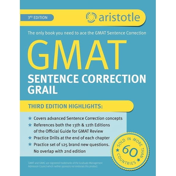 Pre-Owned GMAT Sentence Correction Grail 3rd Edition (Paperback)