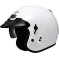 thumbnail image 1 of GMax GM32 Pearl White Open Face Helmet Medium, 1 of 2