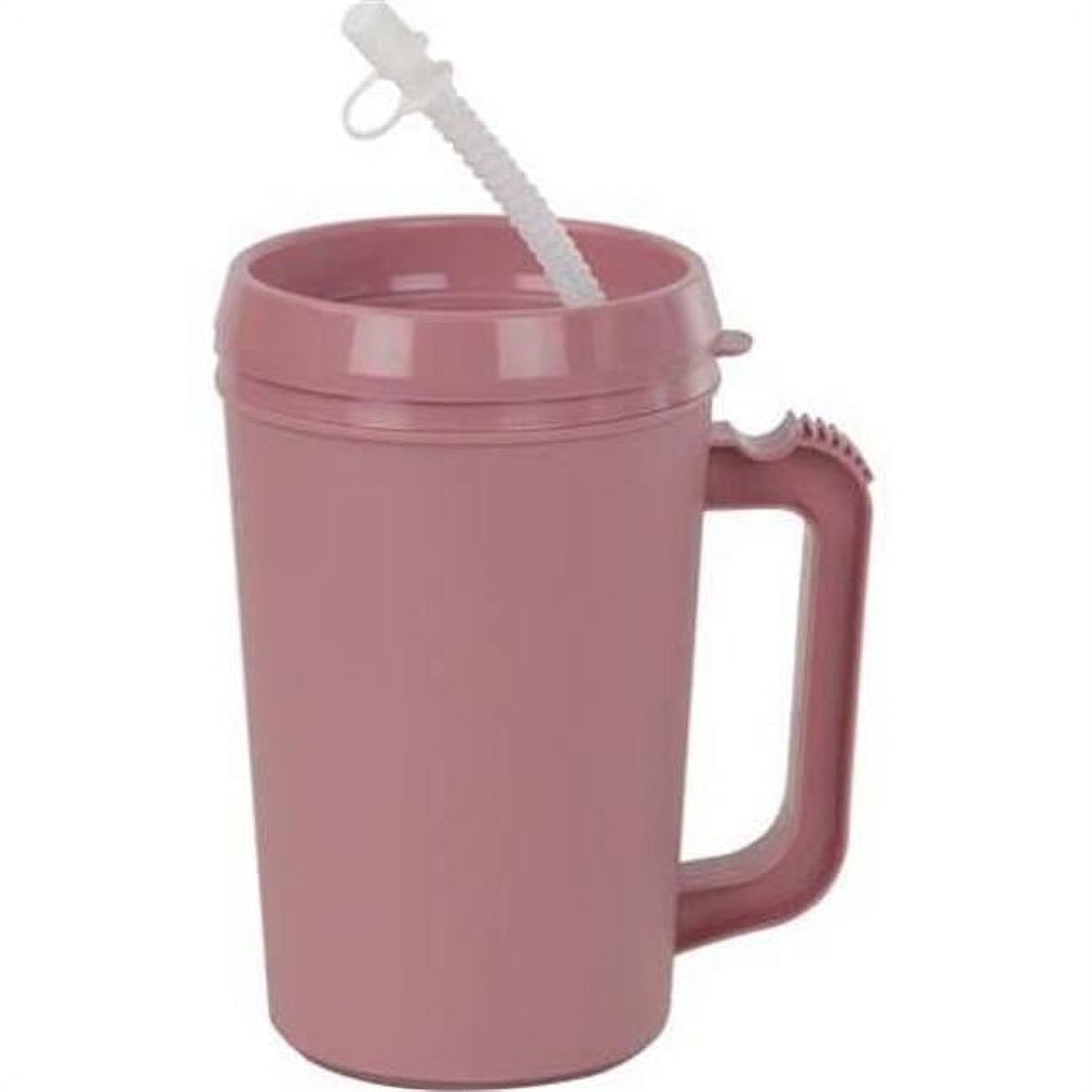 GMAX Industries GMI GP55009 32 oz Insulated Mug with Straw Graduated
