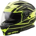 thumbnail image 1 of GMAX MD-01 Stealth Hi-Viz Modular Helmet - Matte Black/Hi-Viz, All Sizes, 1 of 2