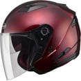 thumbnail image 1 of GMAX OF77 Solid Color Open Face Helmet Wine Red Md  G3770105, 1 of 1