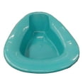 thumbnail image 1 of GMAX Stackable Bedpan 15 L x 11.4 W x 2.6 H Front x 4.6 H Back" Plastic Turquoise 1 Each GP21006, 1 of 1