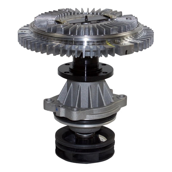 GMB 115-0002 Engine Water Pump with Fan Clutch Fits select: 2001-2006 BMW 325, 2001-2006 BMW 330