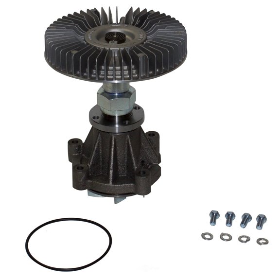 GMB 125-0012 Engine Water Pump with Fan Clutch Fits select: 1999-2006 FORD F250, 2000-2005 FORD EXCURSION
