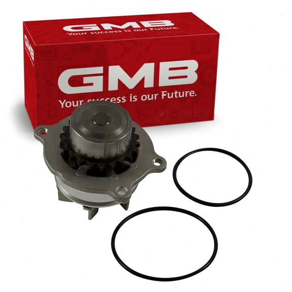 GMB Engine Water Pump compatible with Subaru Outback 3.0L H6 2001-2009