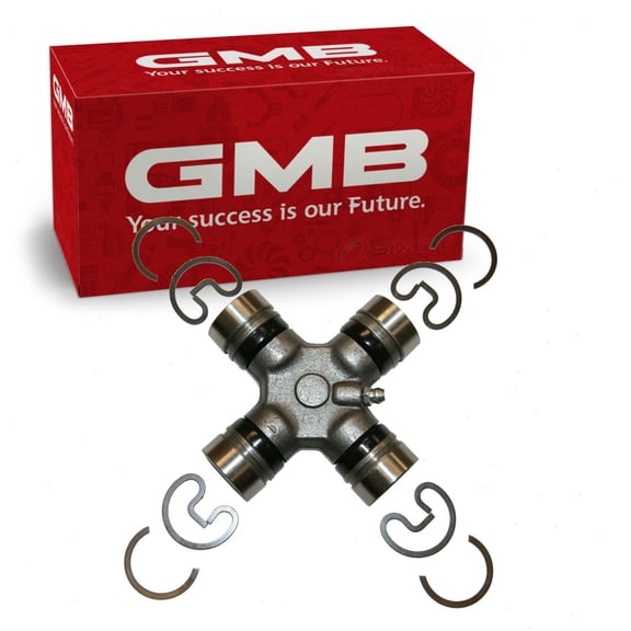 GMB Front Shaft Front Universal Joint compatible with Dodge Ram 1500 2002-2010 - Inside and Outside Lock Rings