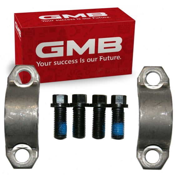 GMB Rear Shaft Front Universal Joint Strap Kit compatible with Ford F-250 Super Duty 2005-2010