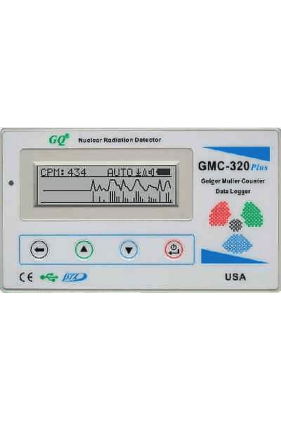 GMC-320+V4 Geiger Counter Nuclear Radiation Detector Meter Beta Gamma X ray
