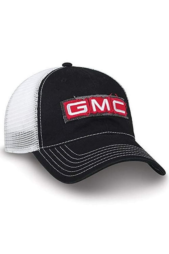 Black and White Mesh Hat