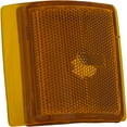 thumbnail image 1 of For GMC C1500 1999 Turn Signal/Corner Lens Passenger Side | Lower | 2pc Design | w/ Dual Sealed Beam or Composite Headlight | CAPA | GM2551145 | 5977740, 1 of 4