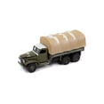 thumbnail image 1 of GMC CCKW 2 1/2-Ton 6x6 Truck, Green - Johnny Lightning JLML009/48A - 1/64 Scale Diecast Model Car, 1 of 4