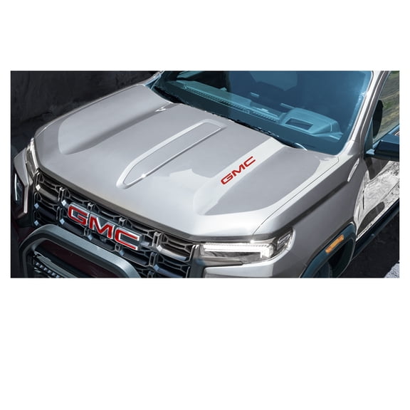 GMC Canyon GMC Red Hood Lettering Decals 2023-2026 Set of 2 GM Licensed