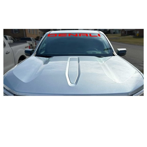 GMC Canyon Red Denali Windshield Banner Decal 2023-2026 GM Licensed