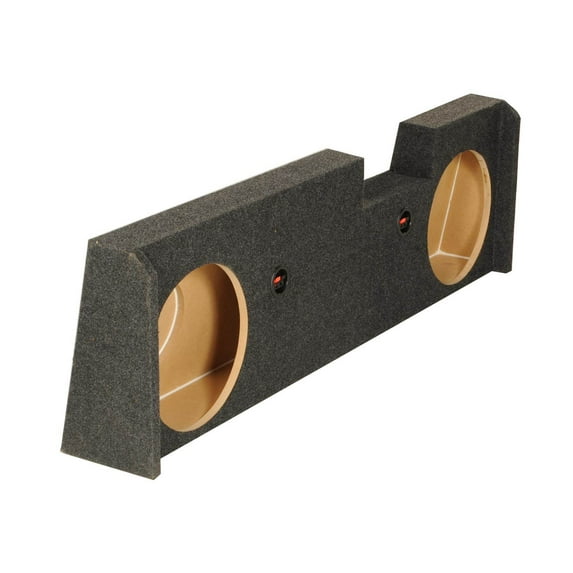 QPower Chevy Crew Cab 2014-2015 Underseat Dual 10" Subwoofer Box Enclosure